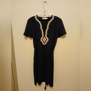 Tory Burch Dress Navy Blue Dress Size 2